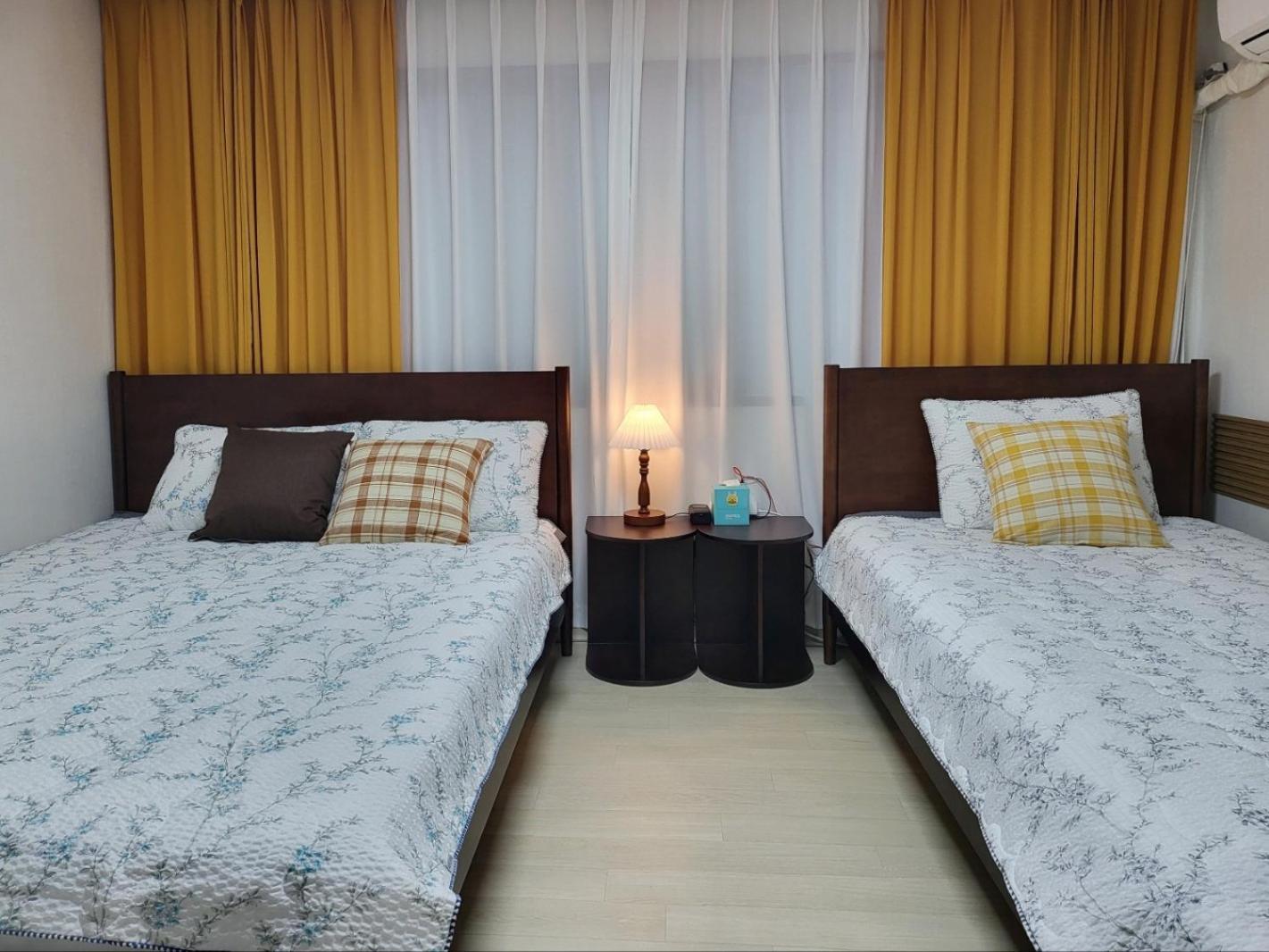 Apartemen Park #hongdae Sinchon 10min #metro 3min #3beds *